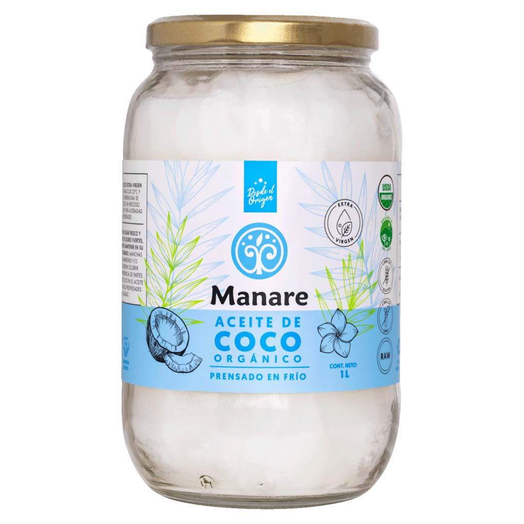 Aceite de Coco Orgánico 1000 ml